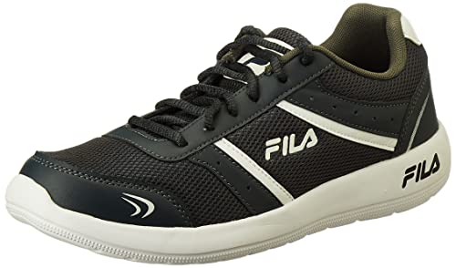 Fila Mens DK Gry/WHT Running Shoes 11010707 6