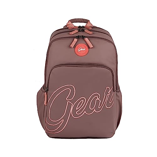 Gear Compact BTS3C 30 L Water Resistant School Bag/Casual Backpack/Daypack/Travel Backpack/Kids Bag/College Bag for Boys/Girls/Men/Women (Pink)