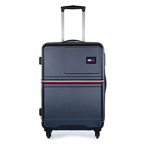 Tommy Hilfiger Marshall 66cm Polycarbonate Hard Luggage Unisex Trolley Bag -Navy