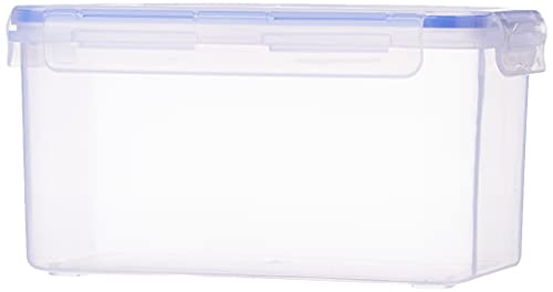 Aristo Lock & Fresh 222 Plastic Storage Container – 2250 ML, Transparent Clear, large (LOCK&FRESH222) (22.5 x 13.5 x 12cm)
