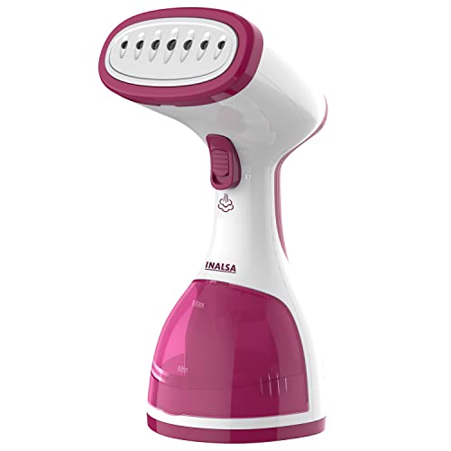 INALSA Garment Steamer for Clothes, Steam Iron Press – Vertical & Horizontal Steaming up to 22g/min, 1200 Watt, 260 ml Water tank & 30 sec Fast Heating (Steamax)