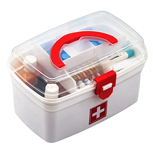 Primelife 2 Pcs Plastic Storage Boxes fridge organizers box for kitchen with removable drain plate and airtight lid fridge storage box containers for vegetables – Transparent (Fish Basket)(2)