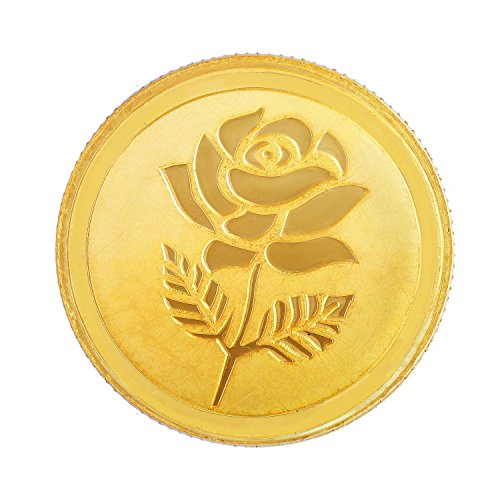 Malabar Gold & Diamonds 22k (916) 5 gm Yellow Gold Coin