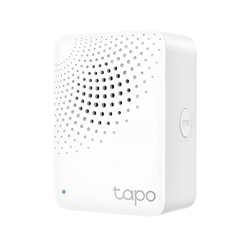 TP-Link Tapo H100 IoT Smart Hub with Chime | Smart Alarm and Doorbell | Smart Actions with Sensors, Switches & Buttons | Connect with up to 64 Smart Devices, Alexa, Google Assistant Compatible