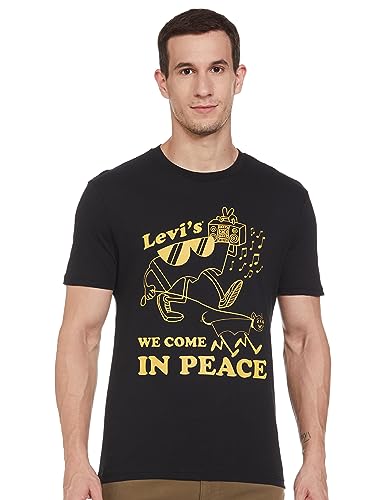 Levi’s Men’s Regular Fit T-Shirt (16960-1084_Black