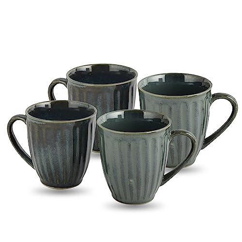 Tosaa Tea Sugar Coffee Container Set Of 3 | Kitchen Counter Top Airtight Storage Canister With Lids (Brown), 800ml