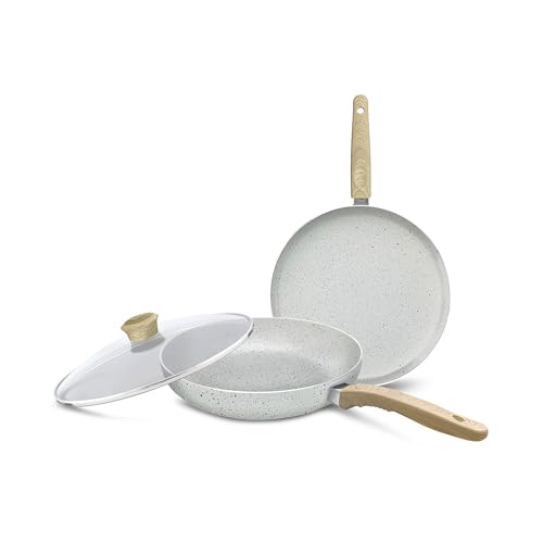 IVEO Bella Stainless Steel with Lid 2 pcs Casserole Set 2 pcs Casserole Set 800ml + 1.25ltrs