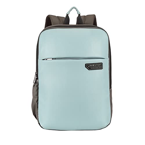 Lavie Sport Chairman Backpack with Laptop Sleeve | Premium Leatherette Business Backpack for Men & Women | Durable Office Bag for Notebook/MacBook