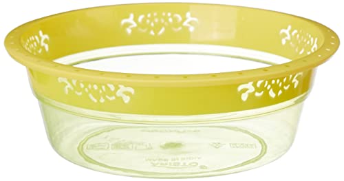 Aristo All Purpose Tub Ghamela / Unbreakable Multipurpose Bath Tub/Washing Tub Durable Plastic 0.6 Litre Capacity – Color May Vary, ( 15.5(D) x5.5 cm)