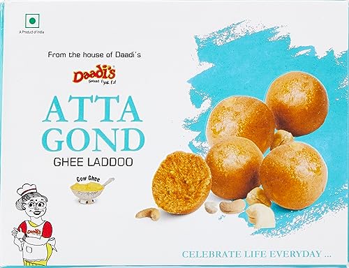 Daadi’s Atta Gond Ghee Laddoo