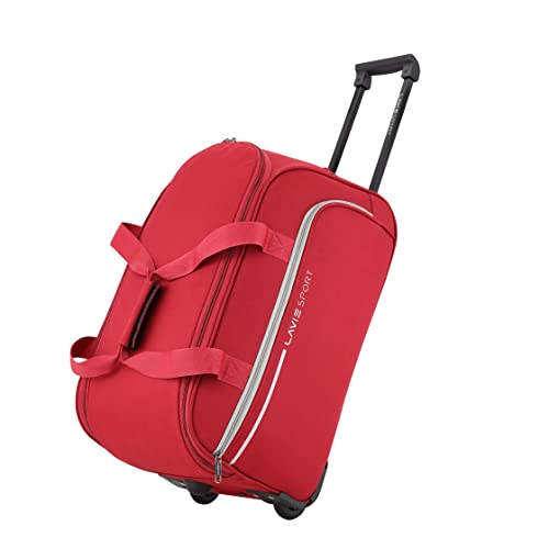 Steelbird SB-39 Jolt 7Wings Classic Full Face Helmet (Large 600 MM, Red with Plain Visor), ABS