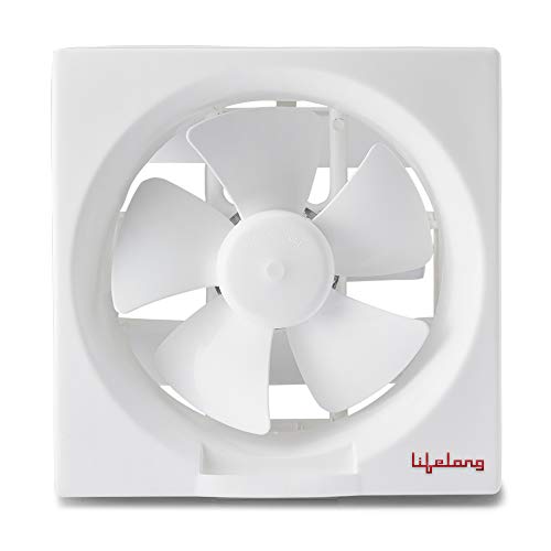 Lifelong 200 mm Exhaust Fan for Kitchen and Bathroom with Strong Air Suction | 31 Watt | Rust Proof | Dust Protection (LLEF08, White) 1 Year Manufacturer’s Warranty