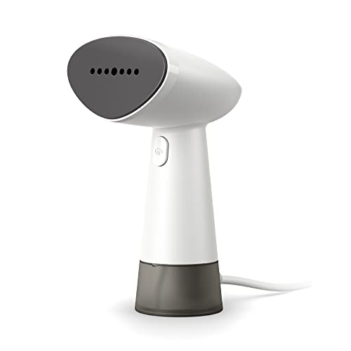 PHILIPS Handheld Garment Steamer STH1010/10 – Compact, Convenient Vertical Steaming, 900 Watt Quick Heat Up, up to 18g/min steam, Kills 99.9%* Bacteria
