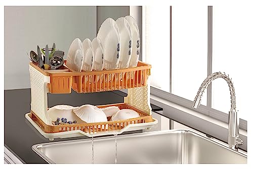 Klaxon Engineered Wood, Matt Finish Selian TV Unit/Display Storage Cabinet Rack with Decor Shelf (Asian Walnut & Black, Set of 1)