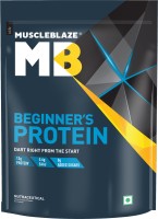 MUSCLEBLAZE Beginner’s , No Added Sugar Whey Protein(1 kg, Cookies and Cream)
