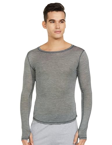 U.S. POLO ASSN. Men Snug Fit Solid I652 Thermal T-Shirt – Pack of 1 (Black S)