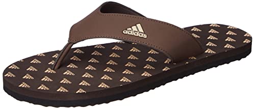 Adidas Men Synthetic & Textile ADI HAUTE M Swim Slide BROWN/MAGBEI UK-9