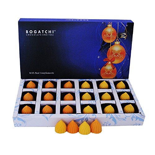 Bogatchi modak Mixed Dark Chocolates Gift Box, 18 pcs