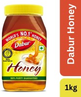 Dabur 100% Pure World’s No.1 Honey Brand with No Sugar Adulteration(1 kg)