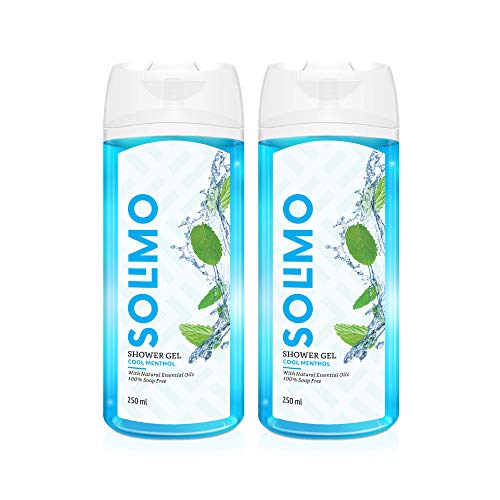 Amazon Brand – Solimo Shower Gel, Fresh Lavender – 250 ml (Pack of 2)