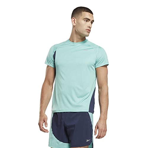 Reebok Men’s Running Ss Speedwick Tee T-Shirt (Hi0062-M, Semi Classic Teal, M)