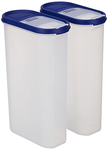 Amazon Brand – Solimo Premium Plastic Food Storage container Set with manual Pump (Tritan material, 4 pieces, 200ml, 330ml, 600ml, 1L)