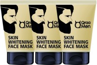 Qraa Vitamin C Skin Whitening Face Mask for Men | With Vitamin E |Pack of 3(300 g)