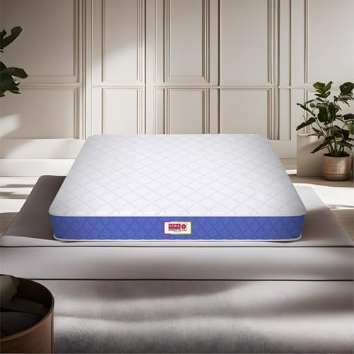 USHA SHRIRAM Spine Master 4-Inch Single Size Bonded Foam Mattress| with NFF Technology |Power Rebond Foam|Extra Firm Support|with 5 Year Warranty (LxB: 72X36)