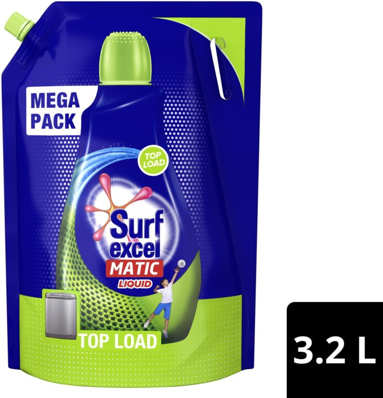 Surf excel Matic Top Load Pouch Multi-Fragrance Liquid Detergent(3.2 L)