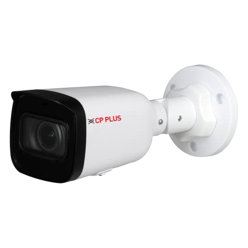 CP PLUS 1MP Full HD IR Bullet Camera | 1/4.5” 1MP PS CMOS Image Sensor| Max 30fps@720P | 3.6 mm Fixed Lens | IR Range of 20 Mtrs – CP-USC-TC10PL2-V2-0360