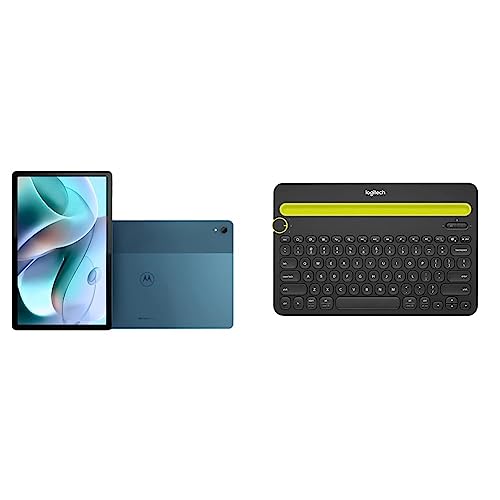 Motorola Tab G70 | 11 Inch Display, 2K Resolution | 4 GB RAM, 64 GB ROM | Wi-Fi + 4G | Mediatek Helio G90T Processor | Quadcore Speakers with Dolby Atmos | Face Unlock Feature & Google Assistant