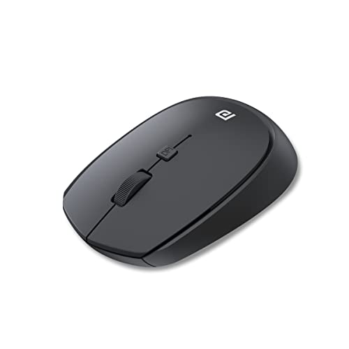 ZEBRONICS Zeb-Dash Plus 2.4GHz High Precision Wireless Mouse with up to 1600 DPI, Power Saving Mode, Nano Receiver and Plug & Play Usage – USB