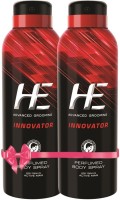 HE Innovator |Unstoppable Freshness|Sweat & Odor Protection Perfume Body Spray  –  For Men(300 ml, Pack of 2)