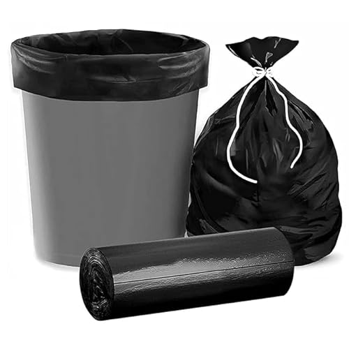 Perpetual Garbage Bags Medium 90 Pcs I 30 Pcs x Pack of 3 Rolls | 19 x 21 Inch | Dustbin Bags,Trash Bags,Dustbin Covers for daily Wet and Dry Waste (Black Color)