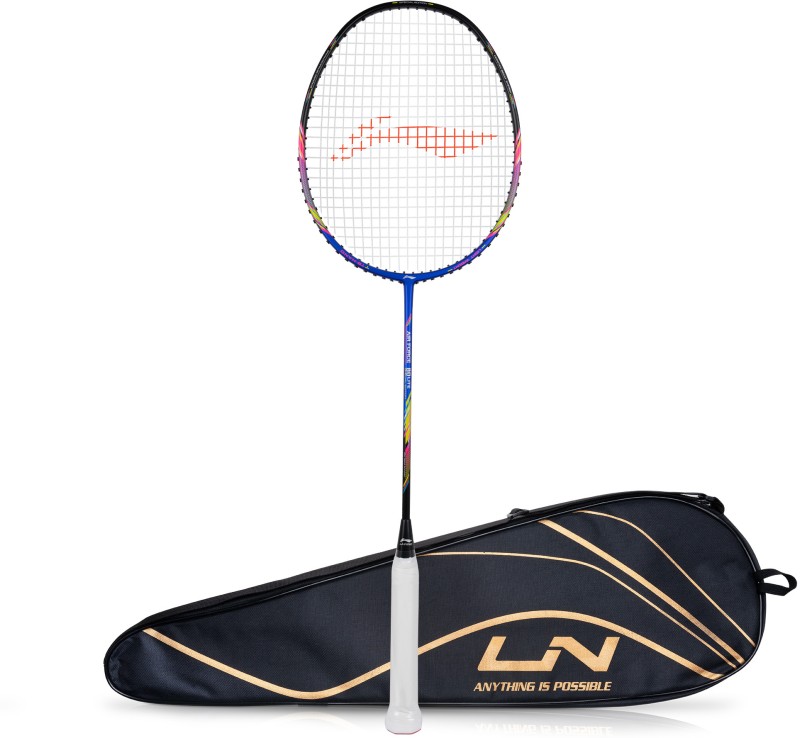 LI-NING AIR-FORCE 80 LITE Black Strung Badminton Racquet(Pack of: 1, 80 g)