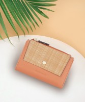 Fastrack Women Casual Tan Fabric Wallet(6 Card Slots)