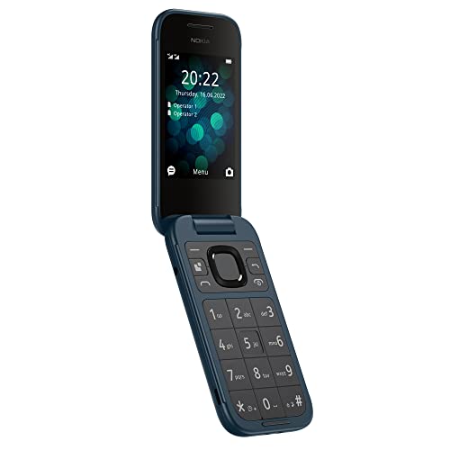 Nokia 2660 Flip 4G Volte keypad Phone with Dual SIM, Dual Screen, inbuilt MP3 Player & Wireless FM Radio | Black
