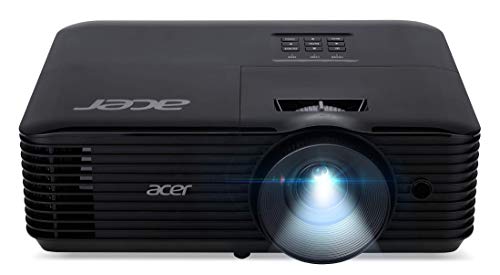 Acer X1126AH SVGA 4000 Lumens 800 X 600 Projector | DLP |Upto 15,000 Lamp Life |HDMI, VGA, Composite |in-Built Speaker | Keystone Correction |Simple Setup|Eye Protect Feature (Black)