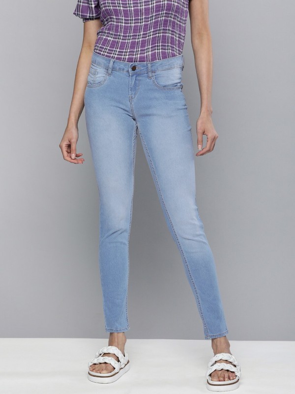 HERE&NOW Skinny Women Blue Jeans