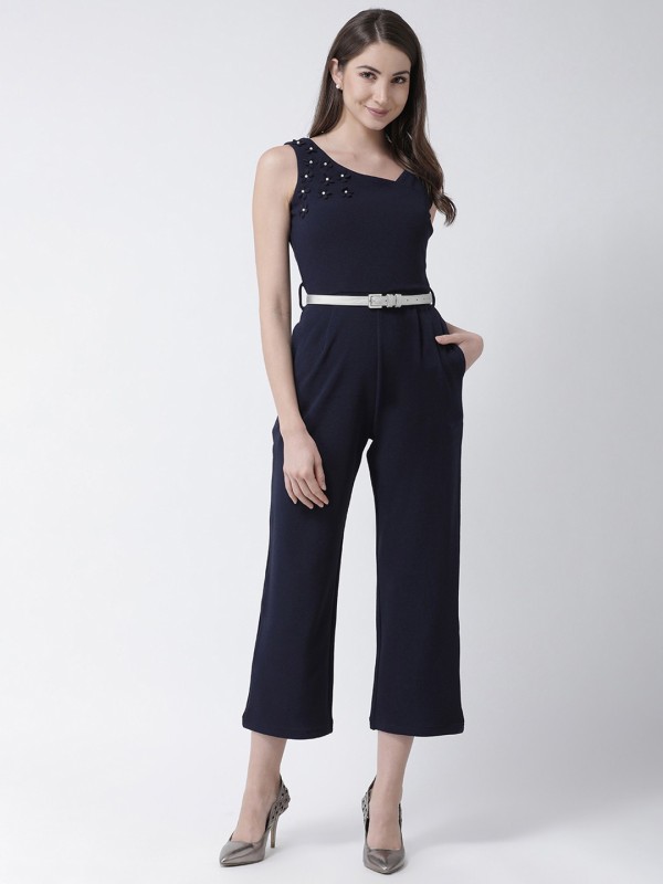 KASSUALLY Solid Women Jumpsuit
