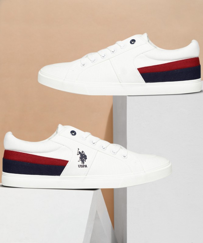 U.S. POLO ASSN. Sneakers For Men(White)