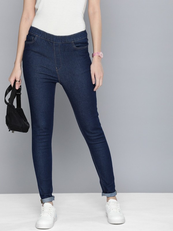 HERE&NOW Blue Jegging(Solid)