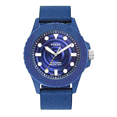 Fossil Fb-01 Analog Blue Dial Men’s Watch-FS5893