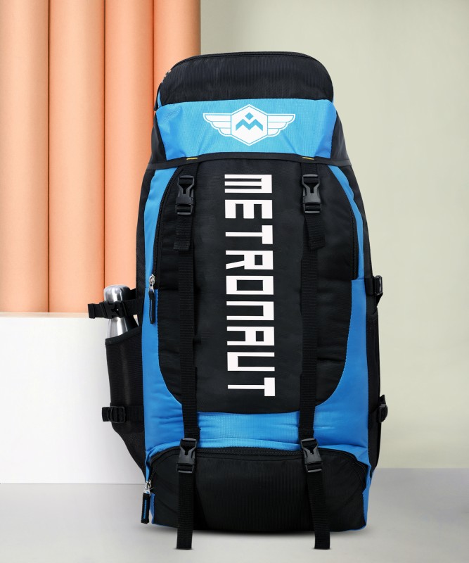 METRONAUT 60L TREKKING TRAVEL BAGS WITH SHOES COMPARTMENT Rucksack  – 60 L(Neon)