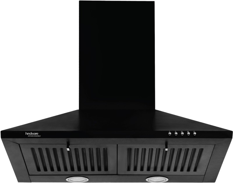 Hindware Velda 60 Wall Mounted Chimney(Black 1000 CMH)