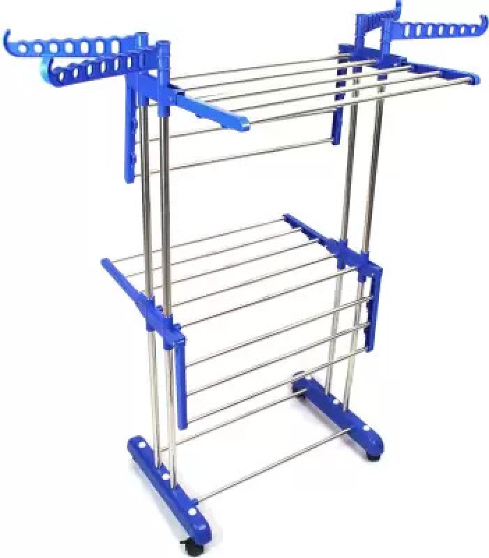 FAVOUR Steel Floor Cloth Dryer Stand 12(2 Tier)