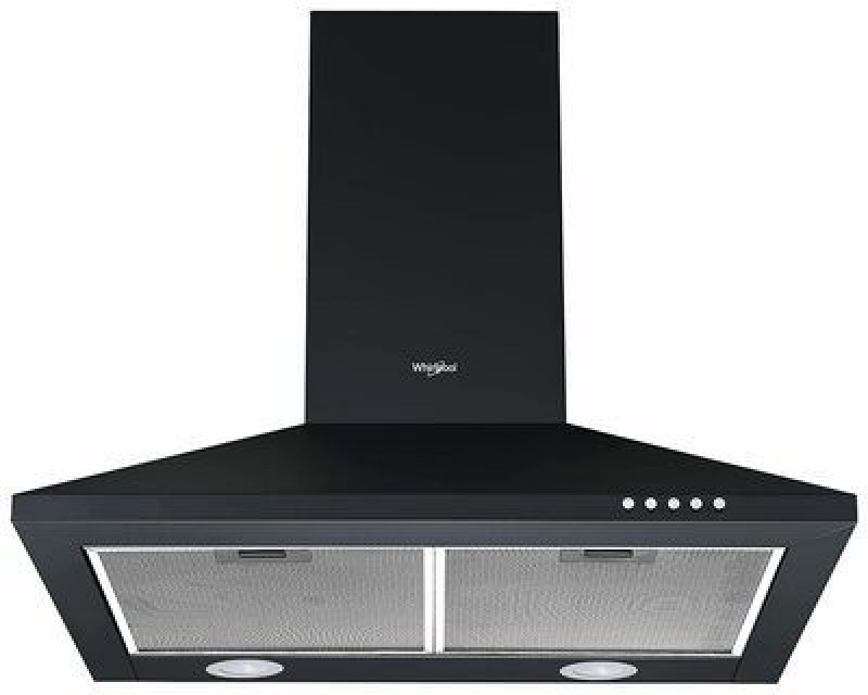 Whirlpool CLASSIC CF 60 BK HOOD Wall Mounted Chimney(Black 750 CMH)