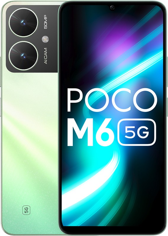 POCO M6 5G (Polaris Green, 256 GB)(8 GB RAM)