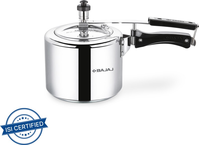 BAJAJ New Shakti 3 L Pressure Cooker(Aluminium)