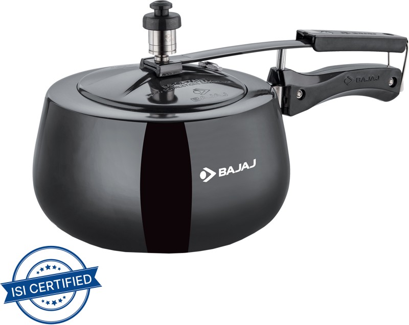 BAJAJ New Shakti 3HD HA Handi With IB 3 L Induction Bottom Pressure Cooker(Hard Anodized)